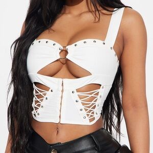 Corset crop top